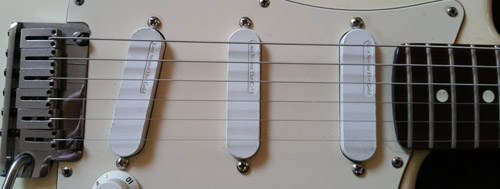 Stratocaster Pickups Close Up