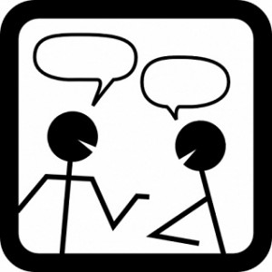 Stick Men Conversation Networking